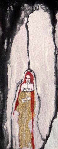 tiny butoh gold man.JPG